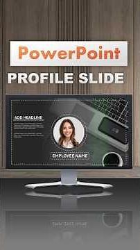 Creative Portfolio Business Slide Design in Microsoft PowerPoint #powerpoint