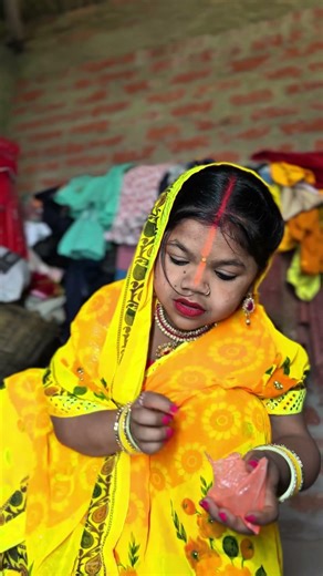 Holy scene of Chhath Puja 🙏 | 3Foot Wala #puja #shorts #viral #trending #chhathpuja #funny