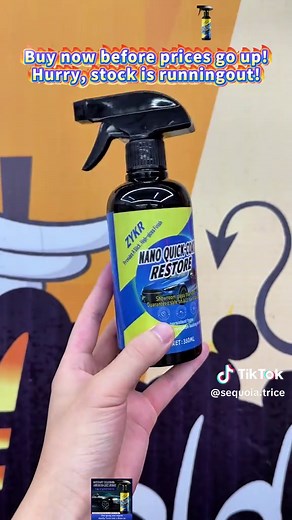 Nano Coating Spray for a Shiny Car Finish