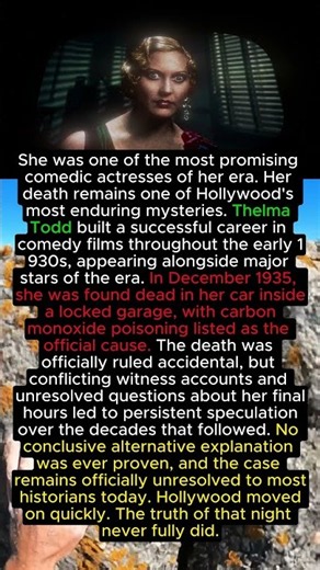 One of Hollywood's Greatest Unsolved Mysteries.. 🕵️‍♀️ #Hollywood #UnsolvedMystery #ClassicHollywood