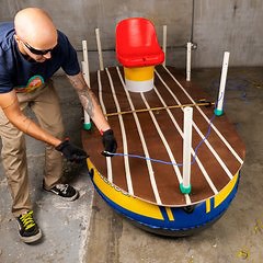 Building the ultimate inflatable fishing setup 🎣🌊