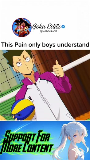 Boys most painful moment #anime #animeedit