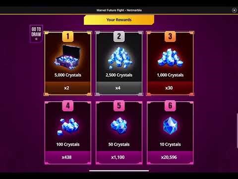 Day 5 of crystal vault draw