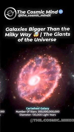 Galaxies Bigger Than the Milky Way 🤯 | The Giants of the Universe