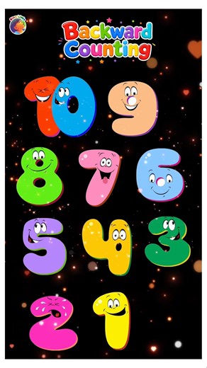 The Countdown song for kids(reverse counting song