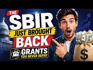 The SBIR Just Brought Back Grants You Never Repay | Here's How to Qualify!