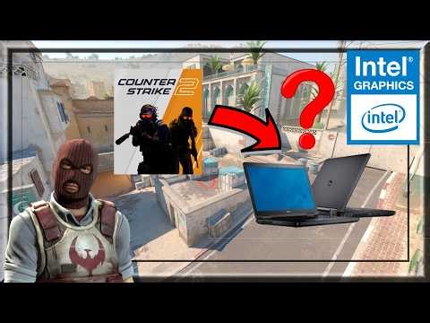 300+ FPS ON A LOW END LAPTOP?! | Downloading Counter Strike 2 On Intel HD 4400 Laptop