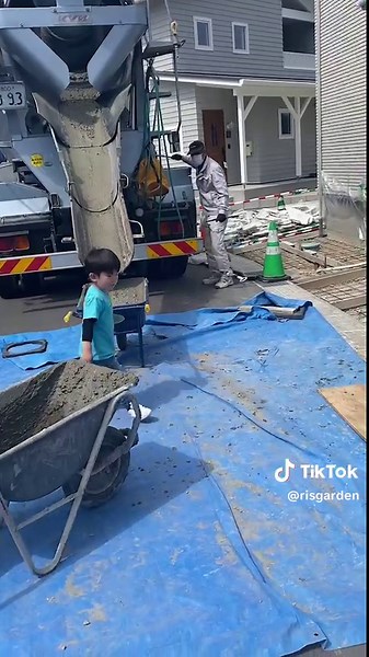 生コン打設🫡#一条工務店#生コン打設##唐津外構伊万里外構