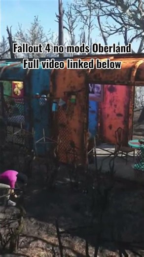 Speedrun at Oberland, Fallout 4 no mods 1