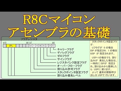 223 R8Cマイコン アセンブラの基礎