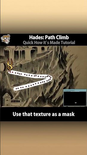 Hades: Path Climb (Quick How It's Made | Unity Tutorial) #shorts