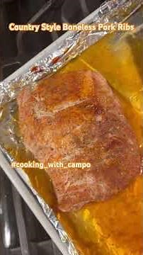 Country Style Boneless Pork Ribs- WOW !!!!!! #cooking_with_campo