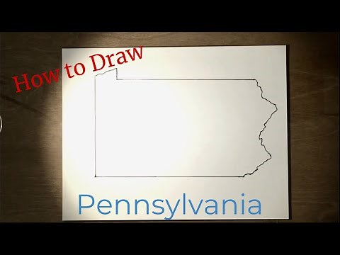 How to Draw Pennsylvania