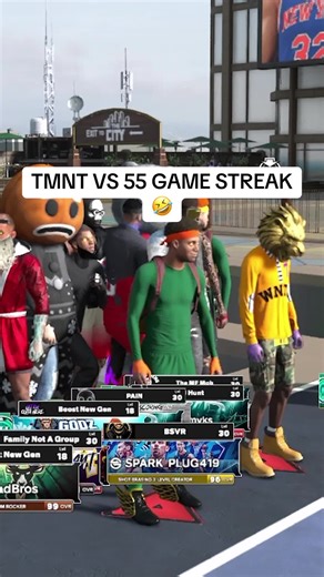 TURTLE POWER #glitchedjumpshot #caponeskii #2k26 #streaks #2k | 2k games