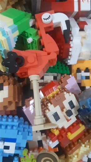 my favorite lego collection is the flamingo one @Zora_theshrimp #legobuild #fypシ #art