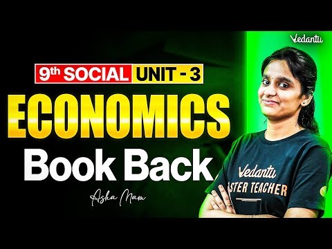 9th Social | Economics Unit 3 Book Back | State Board | Asha Ma'am