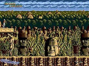 GENESIS/MegaDrive Atomic Runner Long play / チェルノブ