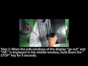 TM09GY Clearing the 'OIL' logo tutorial video