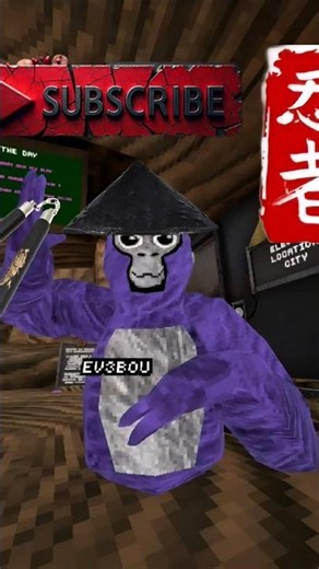 Going full NINJA MODE in GORILLA TAG!