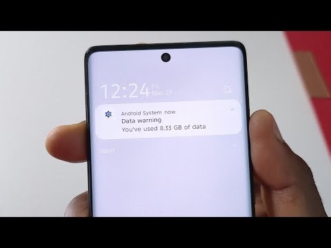 Android: How to Disable Data Warning Notifications
