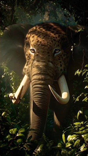 The Cheetah–Elephant Hybrid | Hybrid Animal Reveal #animalhybrid #cheetahElephant