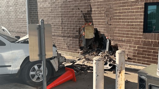 Anderson County Tax Office closed after vehicle crashes into building