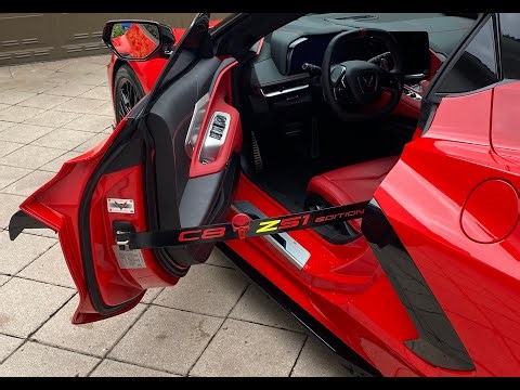 Custom door props for the C8 Stingray Z06 ZR1 Corvette make your own under $35 for car shows display