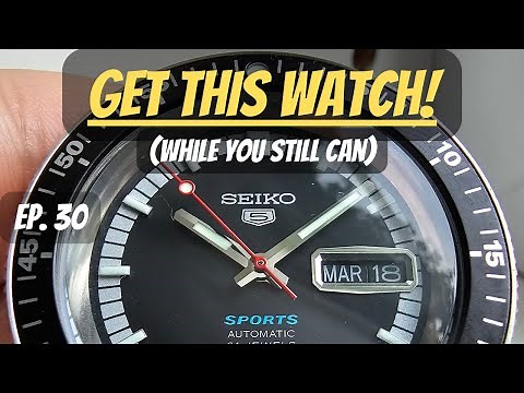 Seiko 5 Sports 55th Anniversary Limited Edition SRPK17 / SBSA223 - FULL REVIEW