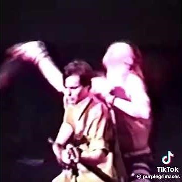 Mike Patton doing what he does best with Mr bungle back in the 1991 1989 1990 live on stage