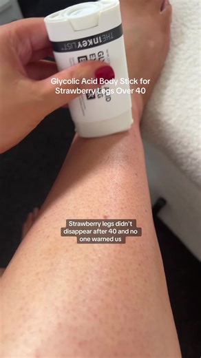 Glycolic Acid Body Stick for Strawberry Legs Over 40