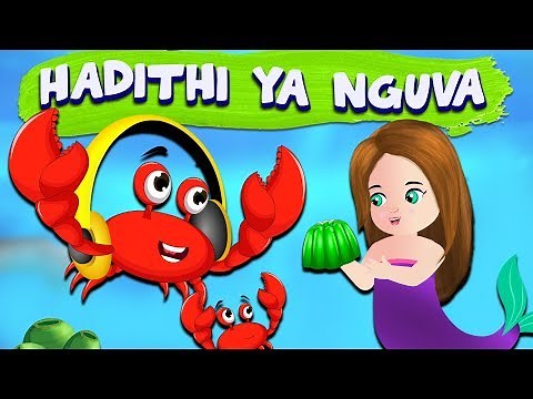 HADITHI YA NGUVA | NGUVA NA KAA | Mermaid and the Crabs Swahili Fairy Tale | Hadithi za Kiswahili