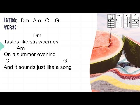 Watermelon Sugar - Harry Styles (Ukulele Play Along)