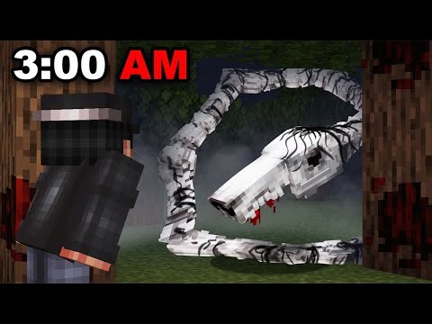 We Survived Minecraft's Scariest Myths at 3 AM...