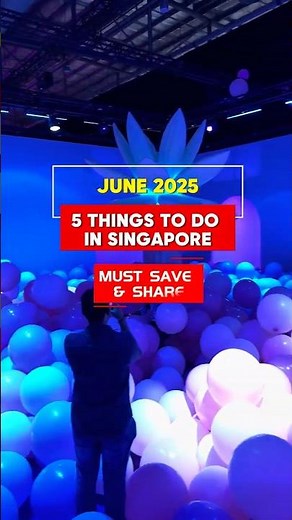 5 Best Things To Do in Singapore | June 2025 Travel Guide 🌟🇸🇬 #june2025 #singaporetravelguide