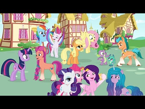 MLP Generations meeting ( SpeedPaint )