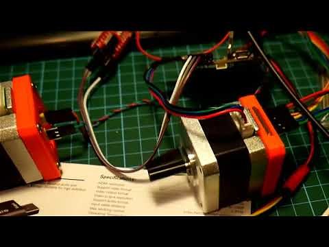 Experimental SimpleFOC support for driving Stepper Motor
