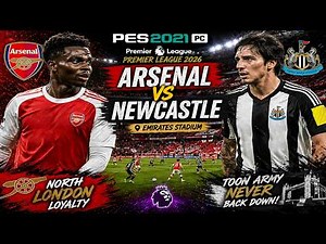 [Efootball 2026] Arsenal vs Newcastle | Premier League | Gameplay Full HD RTX 3080