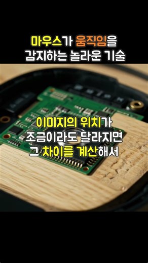 마우스는 어떻게 움직임을 알까? (초당 수천 번 촬영) #과학