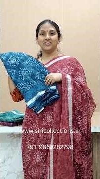 Lovely Printed Chiffon Sarees #siricollections #siricollectionsnizampet #printedchiffonsarees