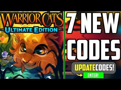 ✨[NEW UPDATE]✨ROBLOX WARRIOR CATS CODES 2025 - WARRIOR CATS ULTIMATE EDITION CODES - WCUE CODES