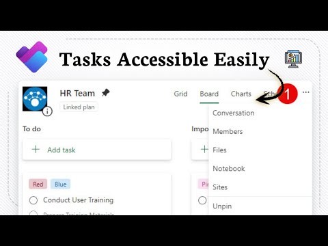 How to share Microsoft Planner link (Tasks Visible)