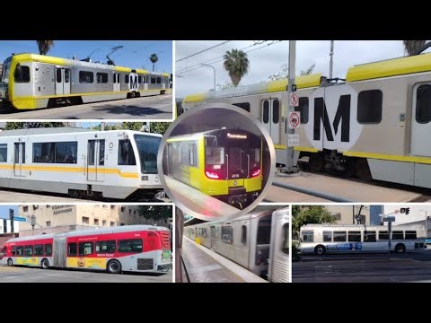 Los Angeles Metro Rail & Bus Compilation | March #2026