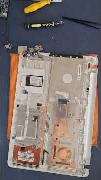 Troca de Carcaça superior Palm rest , Notebook Sony Vaio #laptop #repair