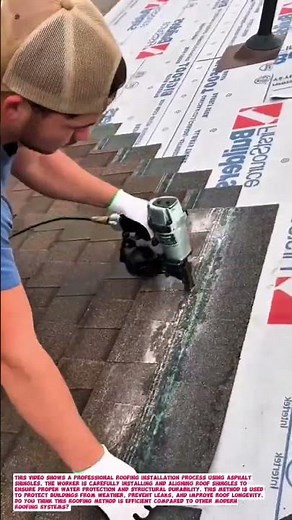 Professional Roofing Installation Process | Efficient Shingle Roofing Method.