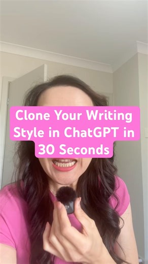 Clone Your Writing Style in ChatGPT in 30 Seconds