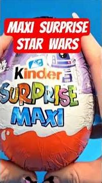 ASMR Unboxing | Kinder Surprise Maxi Star Wars Collection #asmr #kindersurprise #unboxing