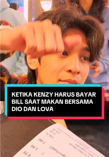 Ketika Kenzy Harus Bayar Bill Makan Bersama