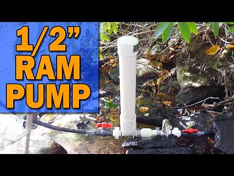 1/2" Ram Pump with Stand Pipe Full Install