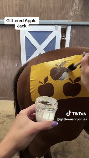 Glittered Apple Jack - Create Your Own Sparkling My Little Pony