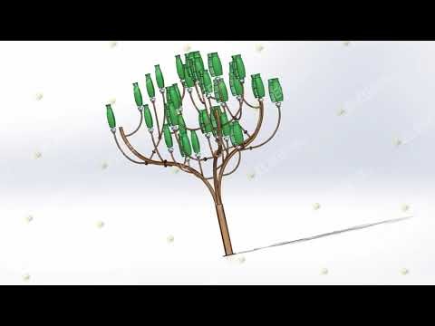 28-Blade Wind Tree Generator | Large-Scale Smart Wind Energy Solution